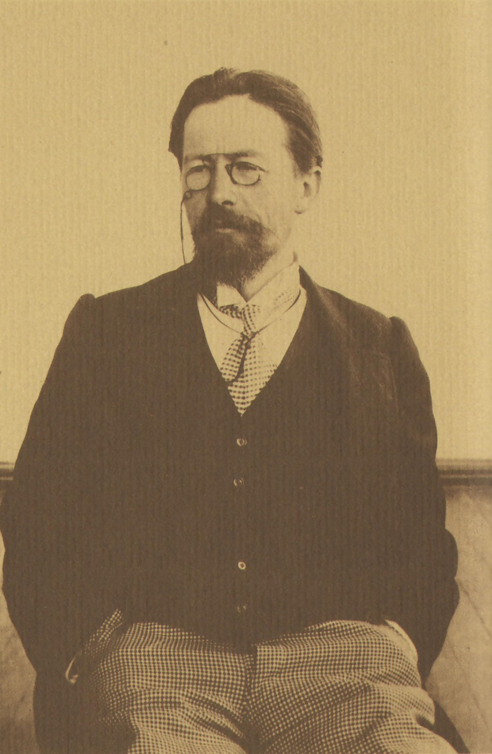 1898 г. А. П. Чехов. Ялта.Фото Л.В.Средина