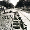 Работы на трамвайной линии по ул. Фрунзе. Фотография 1935 г.