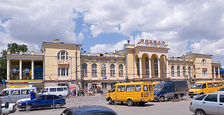 Новый вокзал Таганрога. Фотография 2000-х гг.