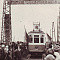 Торжественный пуск нового трамвая. Фотография 1934 г.