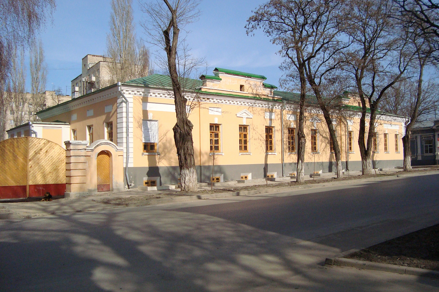 Детский санаторий «Березка» (бывший Дворец Александра I) после реставрации.  Фотография 2010-х гг.